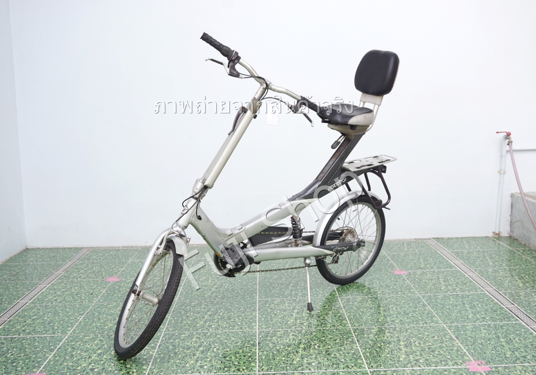 จักรยานญี่ปุ่น - ล้อ 20 นิ้ว - มีเกียร์ - อลูมิเนียม - Giant Revive - สีเงิน [จักรยานมือสอง]