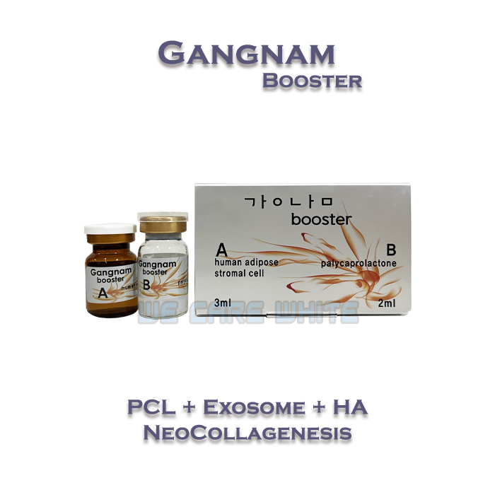 GangNam Booster - PCL + Exosome + HA (1ขวดx2ml + 1ขวดx3ml / กล่อง)