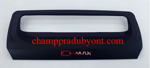 ถ้วยรองมือเปิดท้ายกระบะ ISUZU ALL NEW D-MAX 2015-2017 ดำ โลโก้แดง