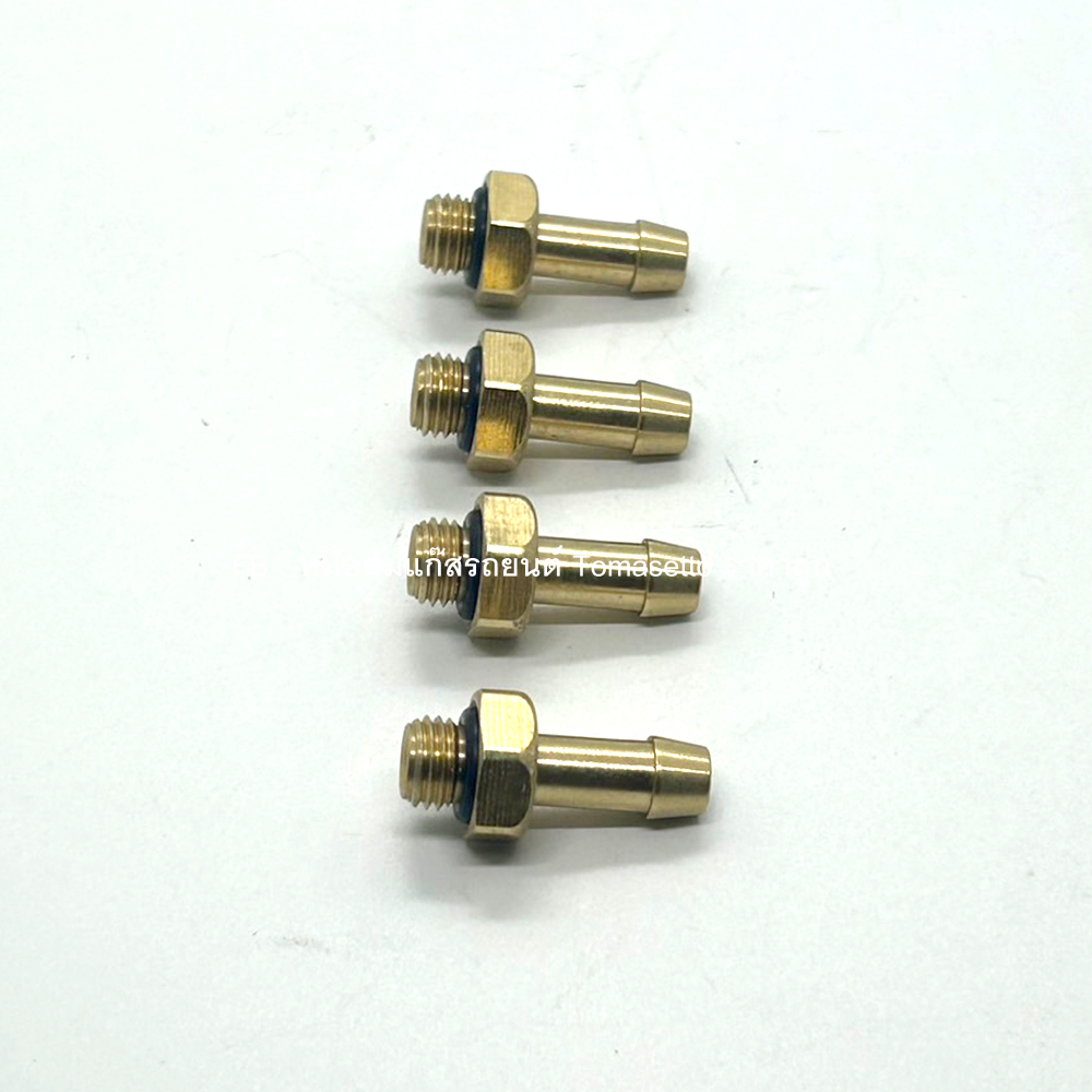 4 ชิ้น น๊อตเซิลรางหัวฉีด ขนาด 6 มิล เกลียวเล็ก สำหรับราง Rail