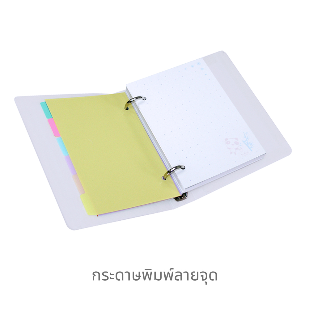 Ring Binder Notebooks with PP Covers Smart Organizer and Index Dividers