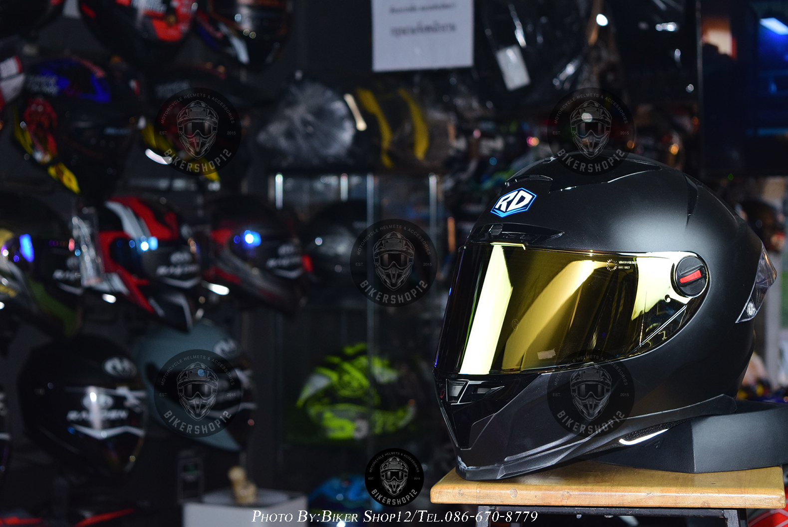 หมวกกันน็อคRD คละสี