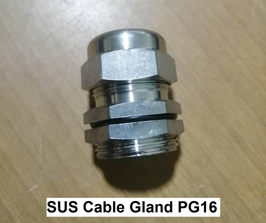 เคเบิ้ลแกลน สแตนเลส CG-PG16-SS,OD.10-14mm IP68