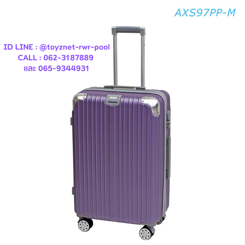 Fantastico Sapphire Suitcase 24in (61cm) Purple no.AXS97PP-M