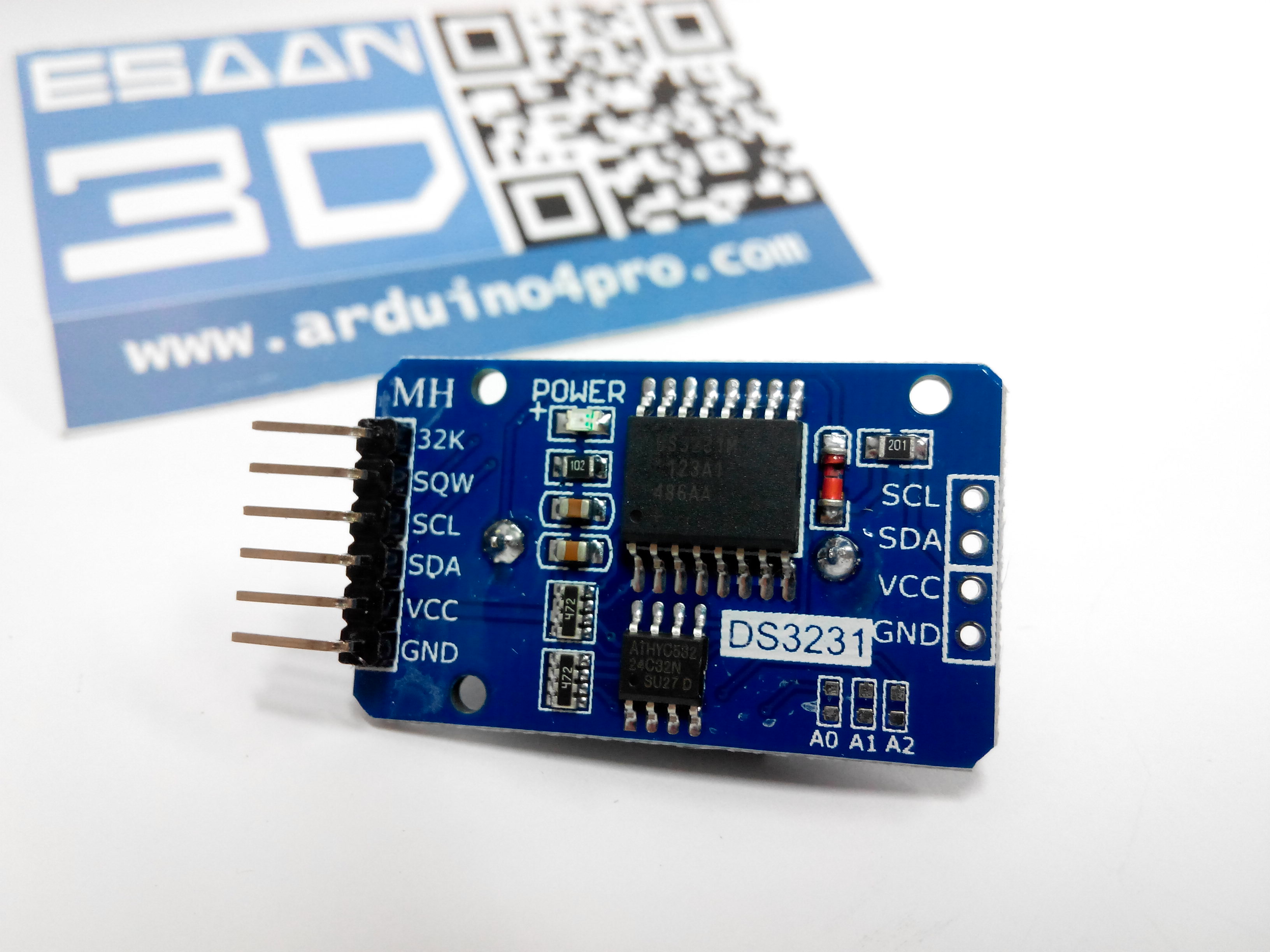 DS3231 Module โมดูลนาฬิกา DS3231 ความแม่นยำสูง
