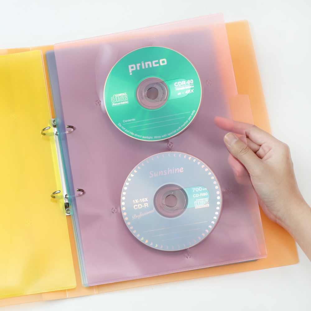 ซองใส่แผ่นซีดี A4 มีอินเด็กซ์ในตัว DX-260