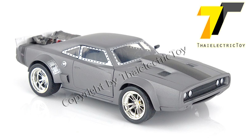 โมเดลจากเรื่อง Fast 8 รถ Ice Charger ของดอม โดมินิค ทอเร็ตโต้ ขนาด 1/24 ของแท้จาก Universal