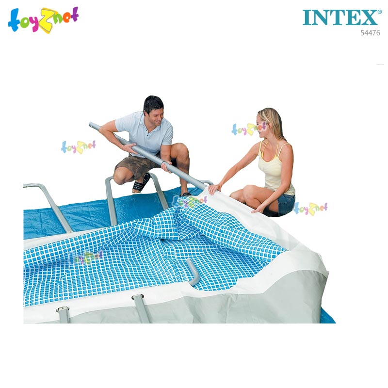 Intex 24ft Rect. Ultra Frame Pool Set w/Cartr.-Saltwater System (7.32 x 3.66 x 1.32 m.) no.54476