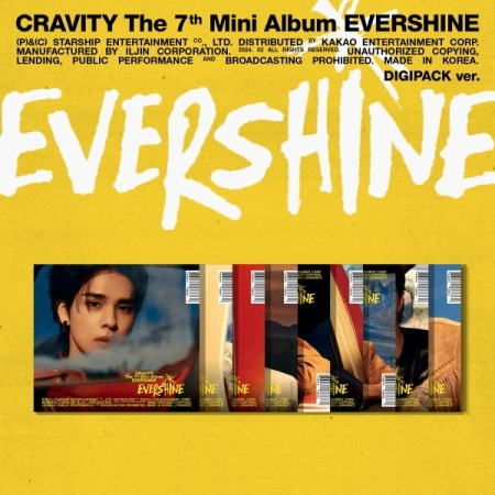 [PRE-ORDER] CRAVITY - 7th Mini Album "EVERSHINE" (DIGIPACK ver.)