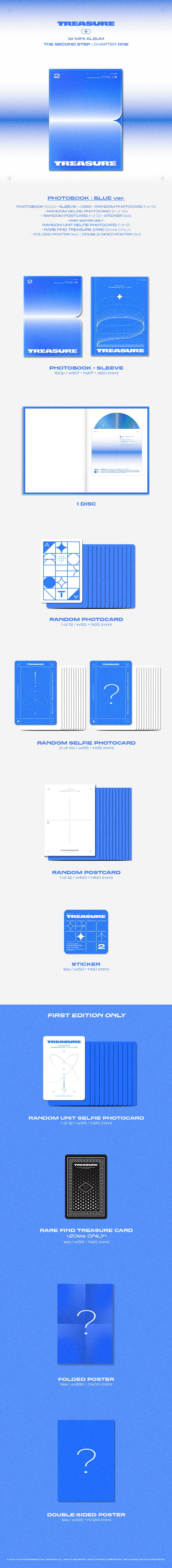 [PRE-ORDER] TREASURE - 1st Mini Album "THE SECOND STEP : CHAPTER ONE" (Photobook Ver.)
