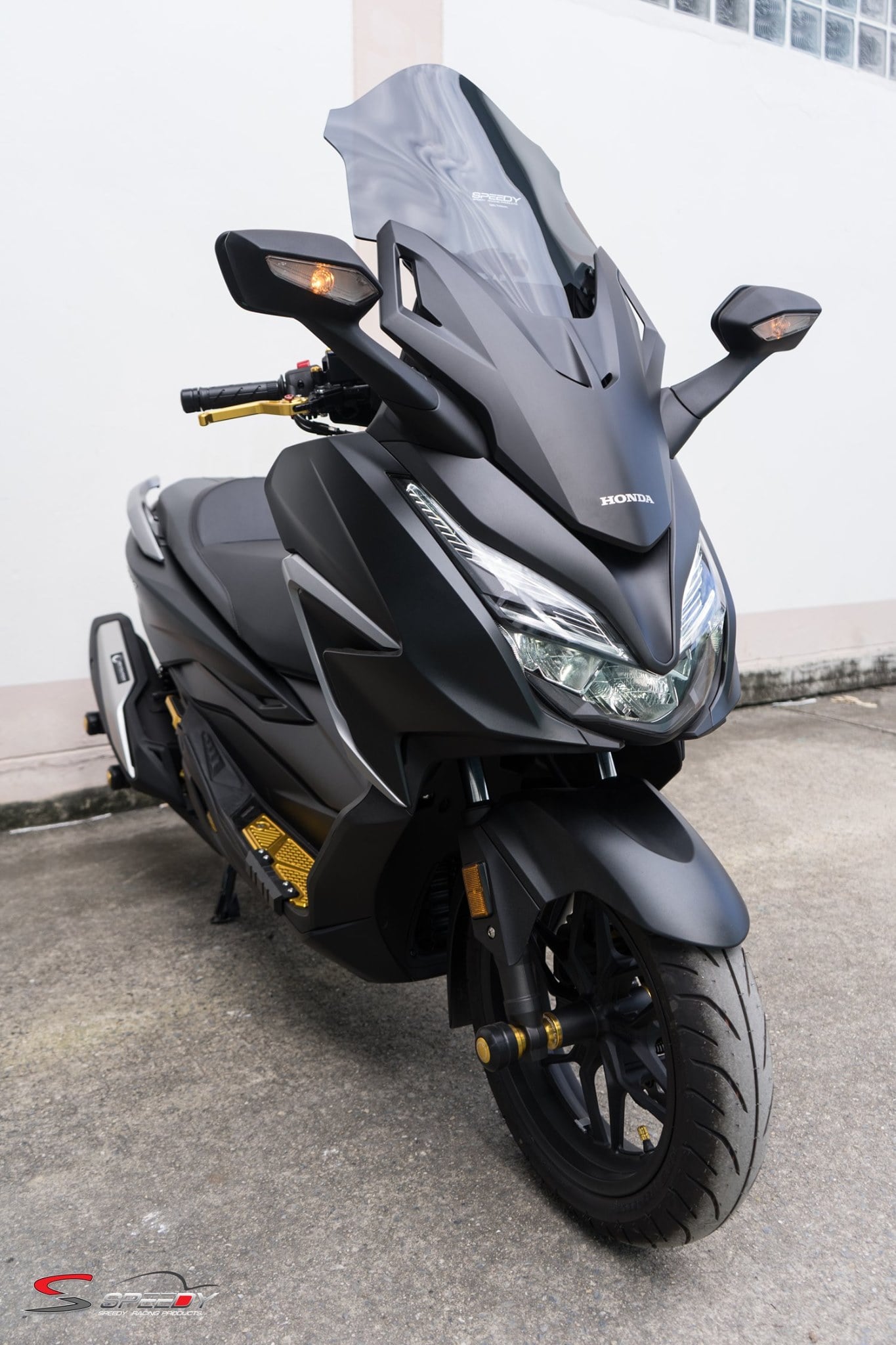 บังไมล์-ชิลล์หน้า SPEEDY FORZA350 NEW 2020 TOURING #03 สีฟิล์ม