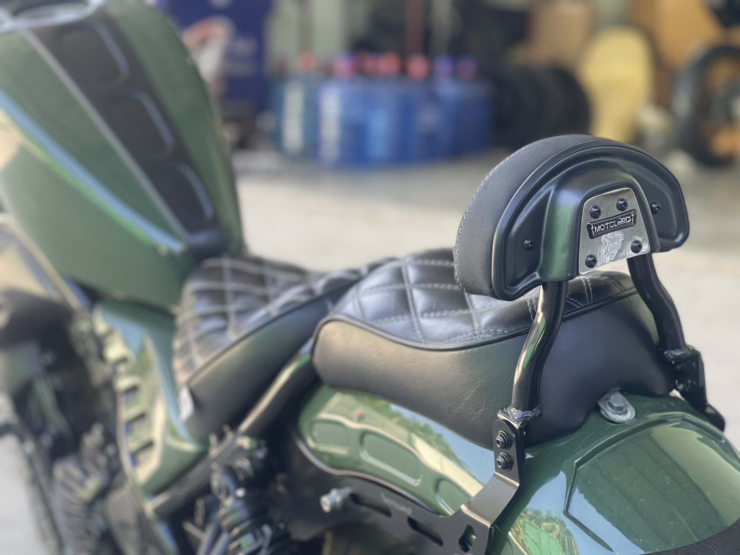 ชุดเบาะพิงหลังกันตก MotolordD #B Honda Rebel300/500