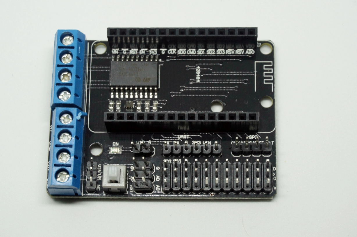 NodeMCU V2 Motor Shield Board (L293D)