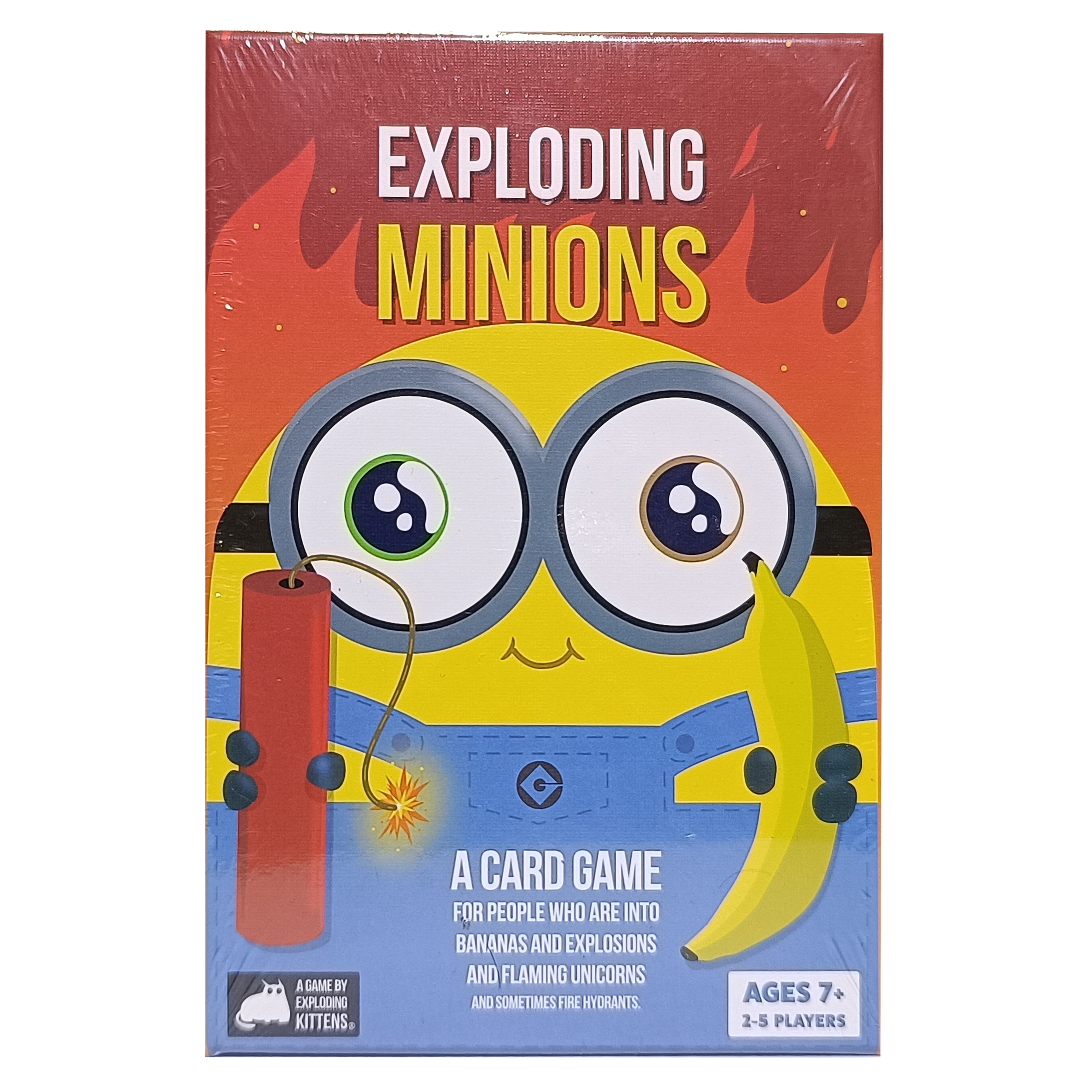 Game Card Exploding Kittens Minions Original Edition Box เกมส์การ์ดแมวระเบิด มินเนี่ยน เกมกระดานเล่นได้หลายคน