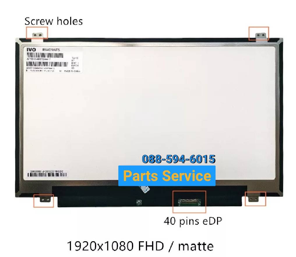 lenovo ThinkPad LCD Screen Panel Matrix For ThinkPad T460 T460S T470 T470S T480 T480S FHD