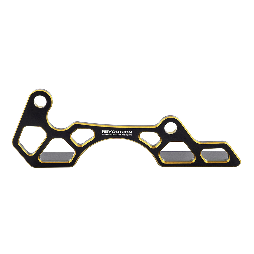 ตัวประคองสายเบรคหลัง CNC ทูโทน REVOLUTION GIORNO+/LEAD-125/PCX-160 STD/CLICK-160 - ดำแดง - ดำทอง - ดำเทา - ดำส้ม - ดำน้ำเงิน - ดำเขียว - ดำม่วง - ดำชมพู ราคา 950 บาท/ตัว