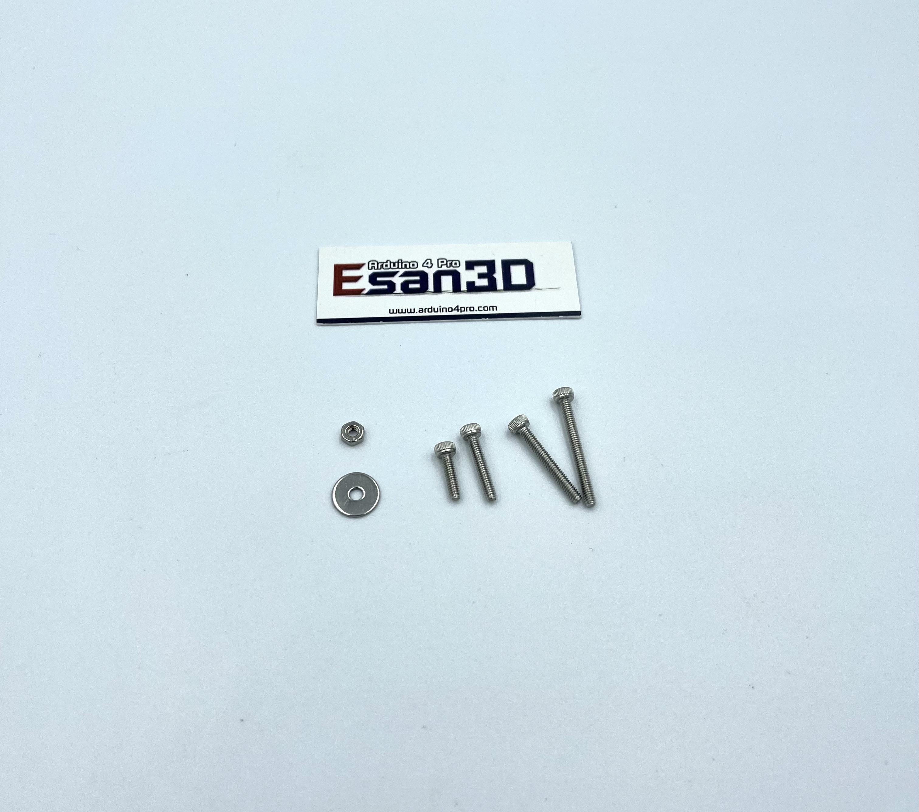 สกรูหัวหกเหลี่ยม (Hex head cap stainless steel)