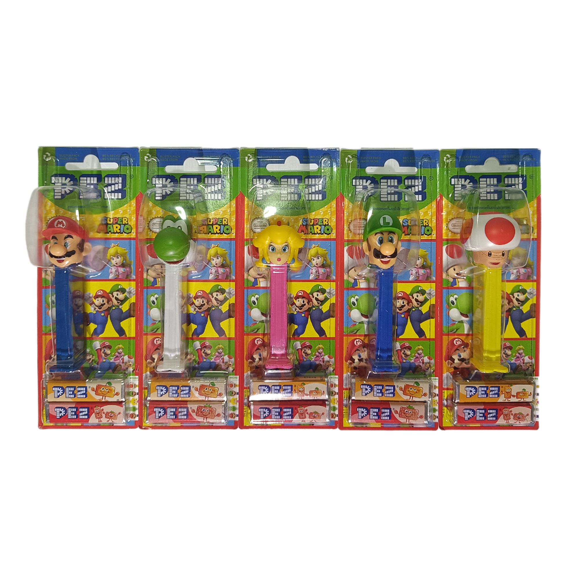 PEZ Dispenser Candy Super Mario Limited Variant ลูกอมเพซตัวการ์ตูน รุ่นซุปเปอร์มาริโอ อมยิ้มรุ่นพิเศษ