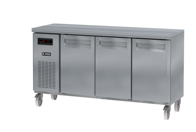 ตู้แช่เย็นเคาร์เตอร์ SANDEN SCR3-1806-AR CHILLER แช่เย็น ขนาดยาว 180 ซม. ลึก 60 ซม.