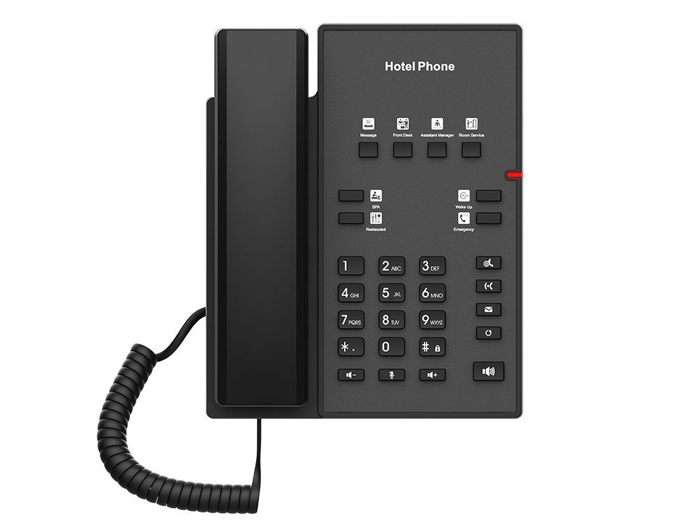 Fanvil รุ่น H1 Hotel Phone โทรศัพท์โรงแรมใช้งานได้หลากหลาย