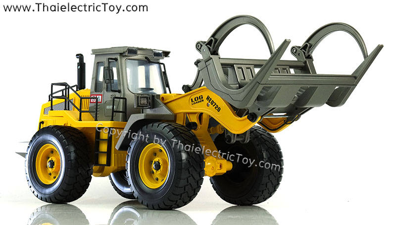รถคีบไม้บังคับ Log Loader ยี่ห่อ Hobby Engine (Premium Label) ขนาด 1:14 รีโมต 2.4 Ghz (มีคลิปให้ชม)