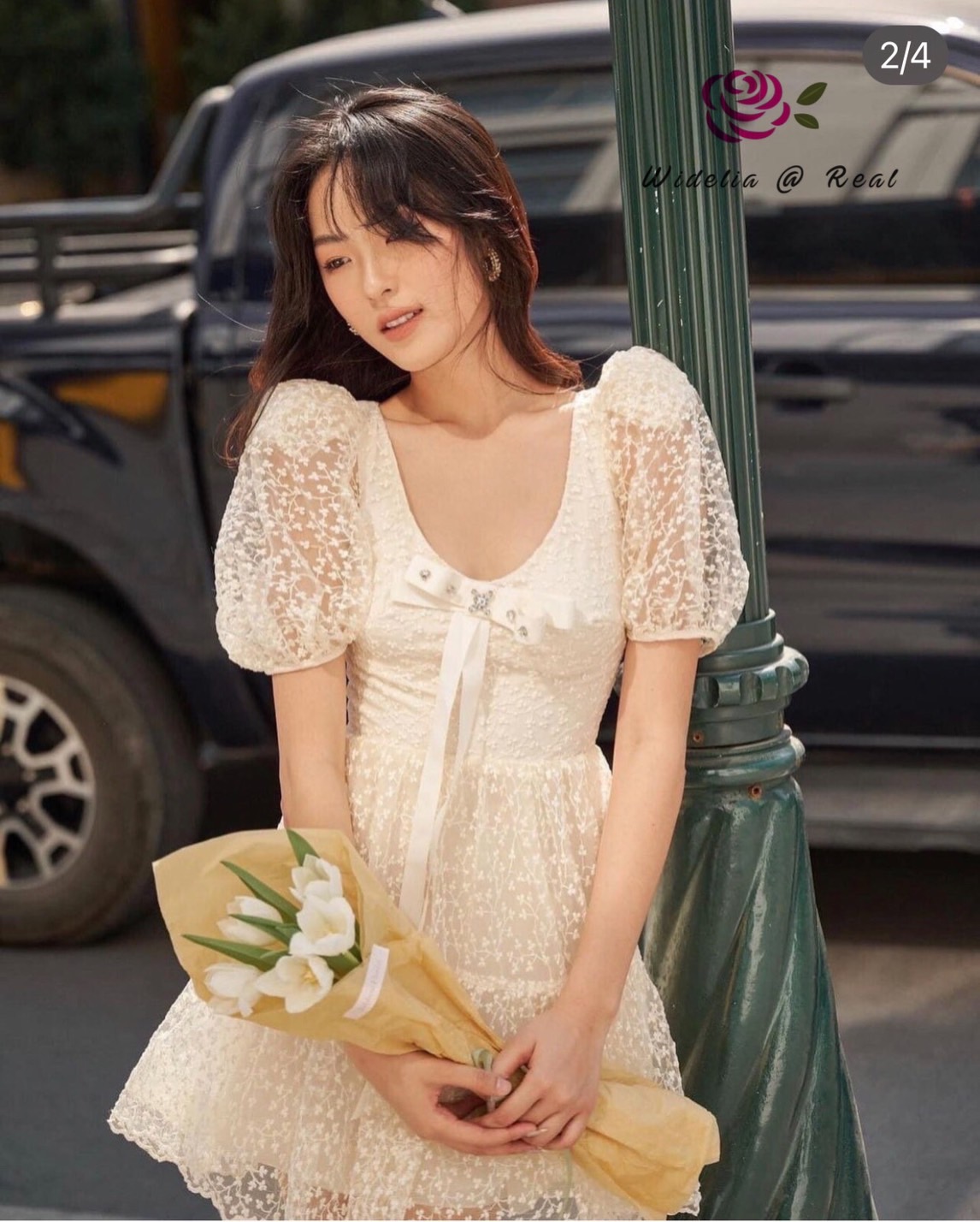 DJ Dress เดรสลูกไม้สุดน่ารัก