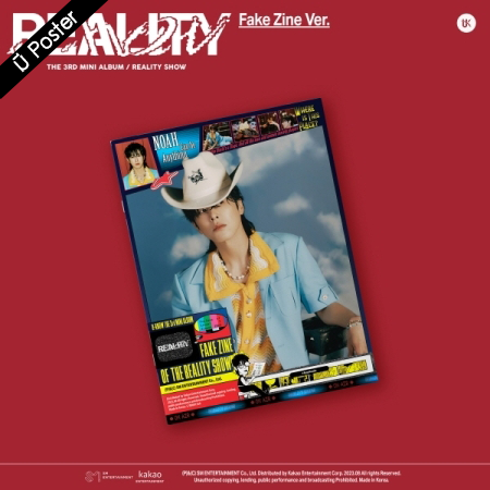 [PRE-ORDER] U-KNOW - 3rd Mini Album "Reality Show" (Fake Zine ver.)