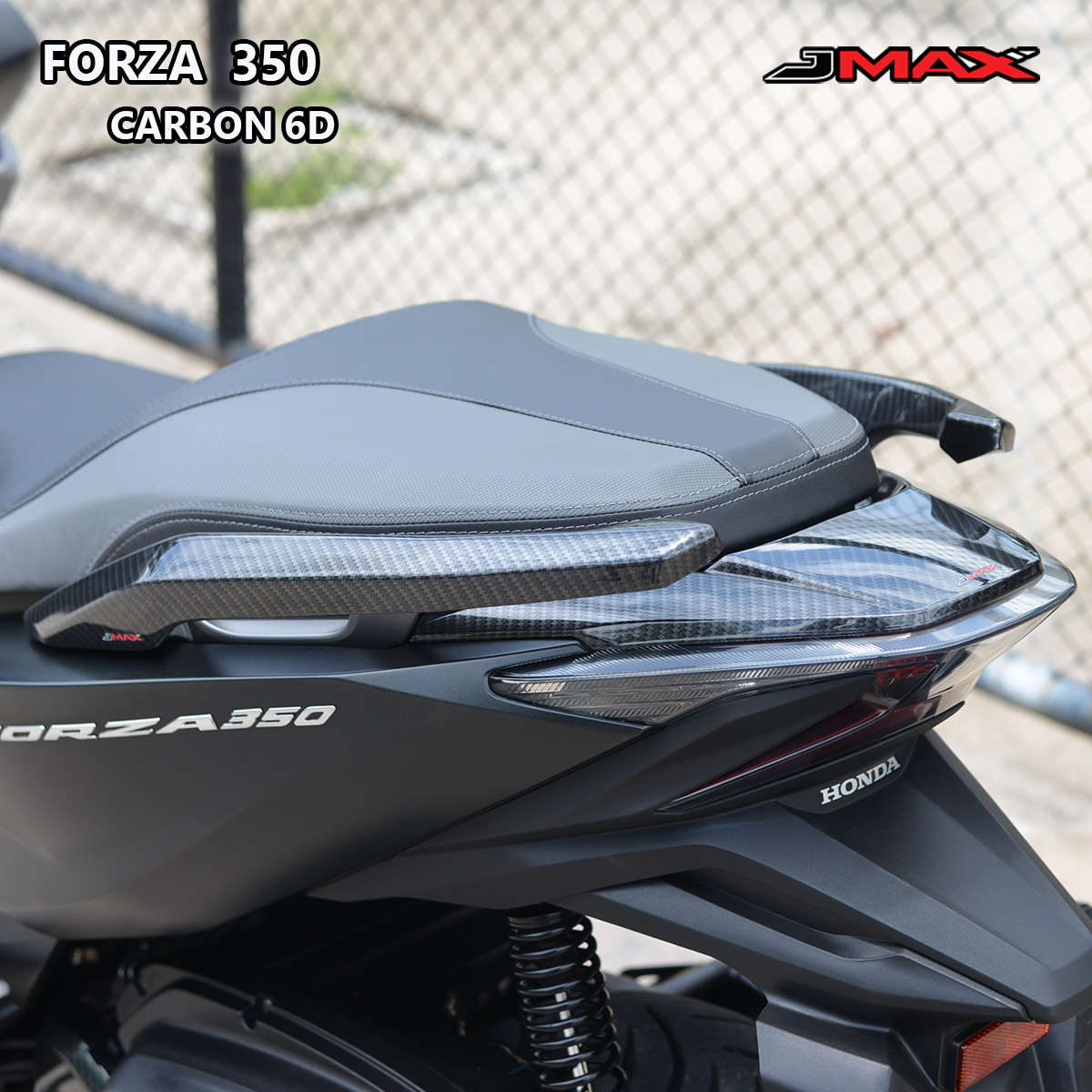 ครอบมือจับท้าย ลายฟิมล์ 6D J-MAX FORZA 300 ราคา1450