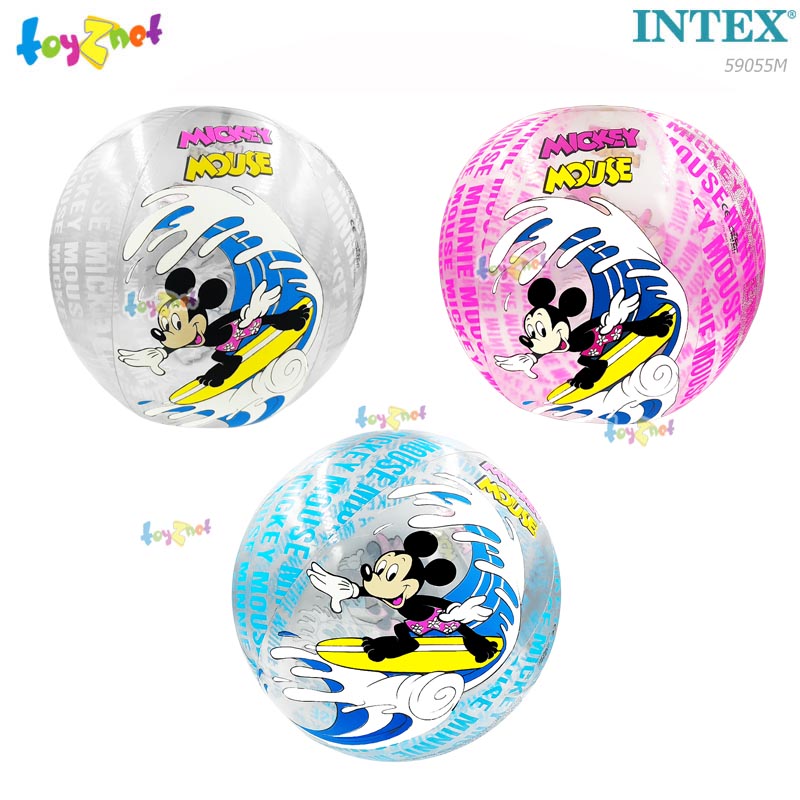 Intex Mickey"N Minnie Transparent Balls 24 in (61 cm.) No.59055M