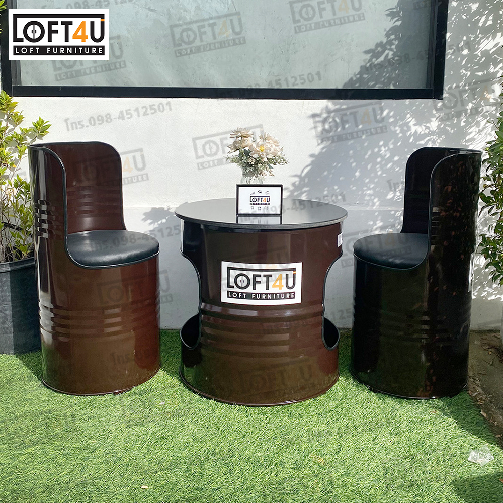 โต๊ะกาแฟ2ที่นั่ง coffee table set : 2 seats