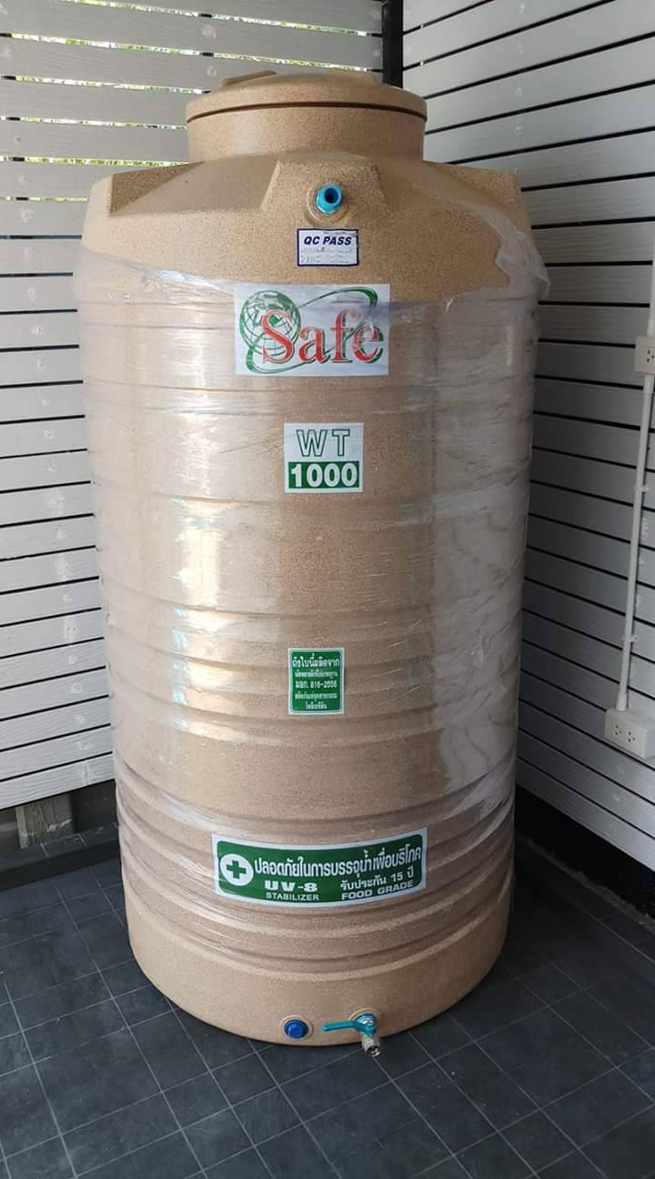 ถังน้ำ 1000 ลิตร แกรนิตทราย ราคาพร้อมส่งกทม.และปริมณฑล 2950 แถมลูกลอย มีมอก.รับประกัน15ปี วัสดุFOODGRADE สำหรับบรรจุน้ำดื่มน้ำใข้