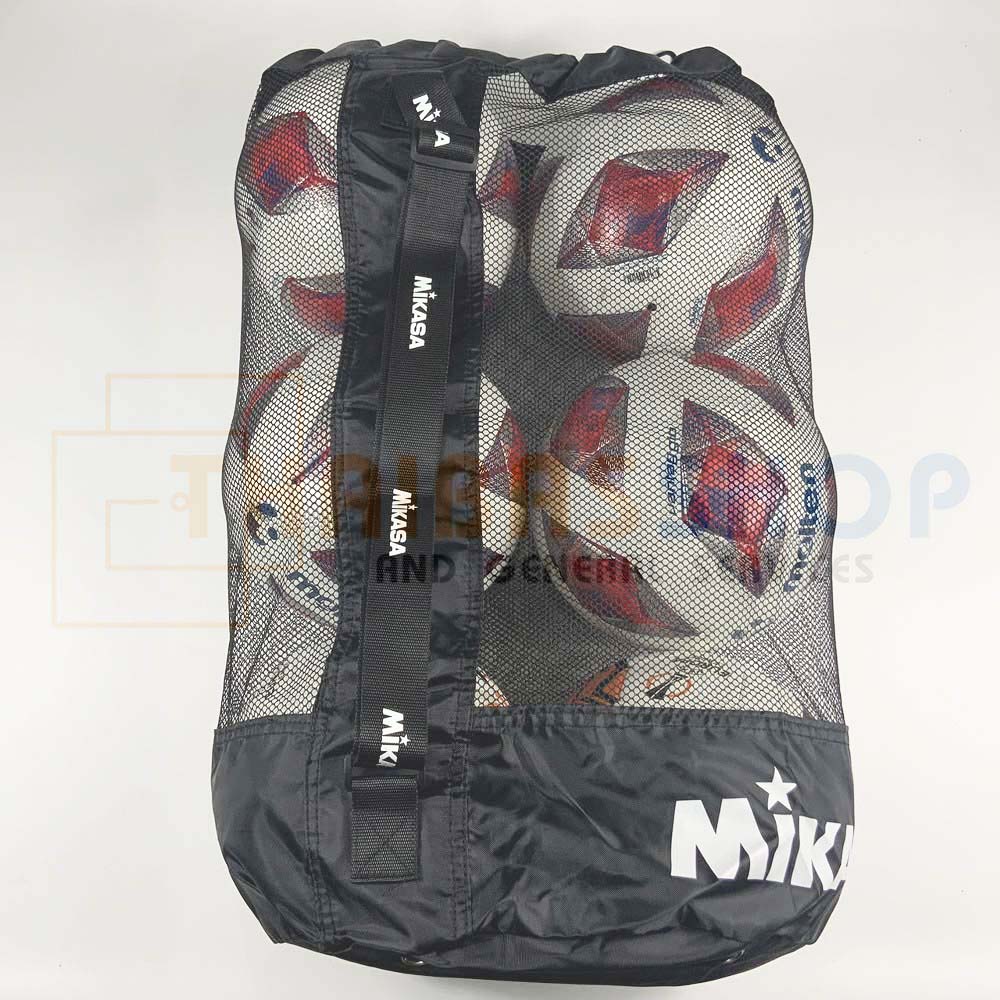 (ของแท้100%) Mikasa Mesh Ball Bag รุ่น MBAS ถุงตาข่ายใส่ลูกบอล ขนาดเล็ก