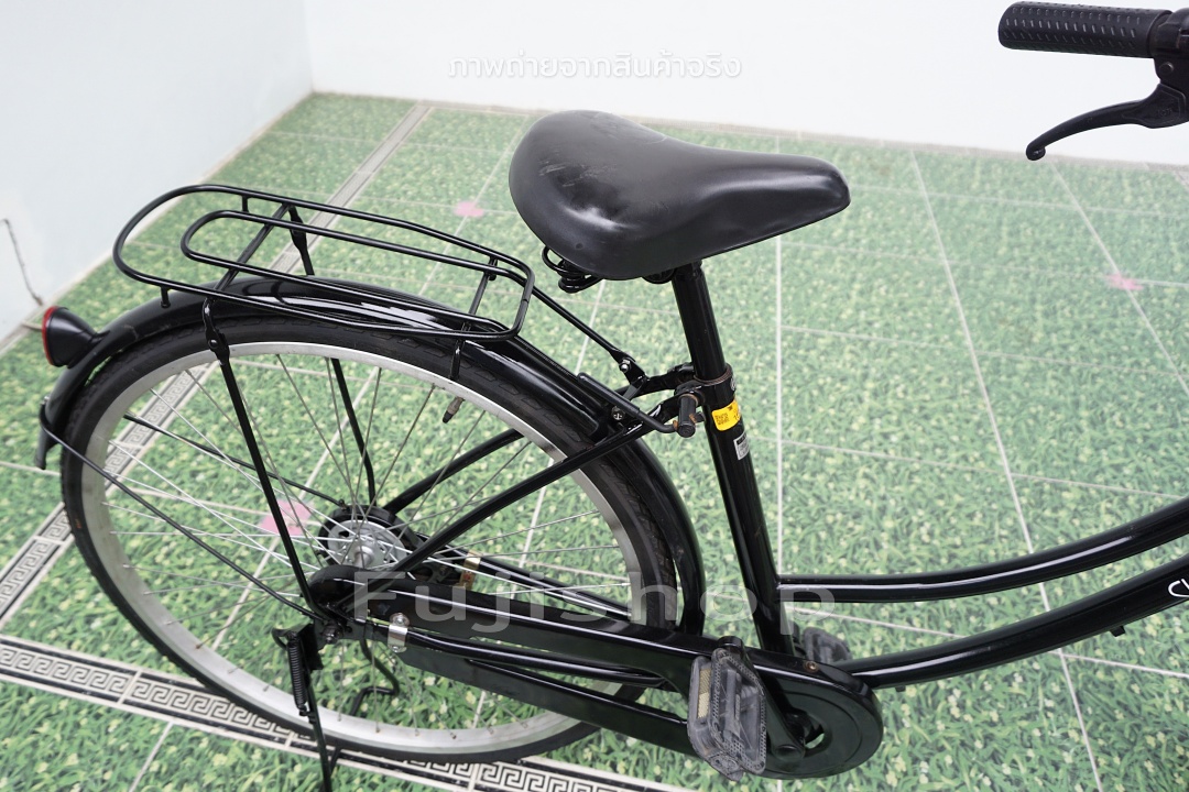 จักรยานแม่บ้านญี่ปุ่น - ล้อ 26 นิ้ว - ไม่มีเกียร์ - Suntrust - สีดำ [จักรยานมือสอง]