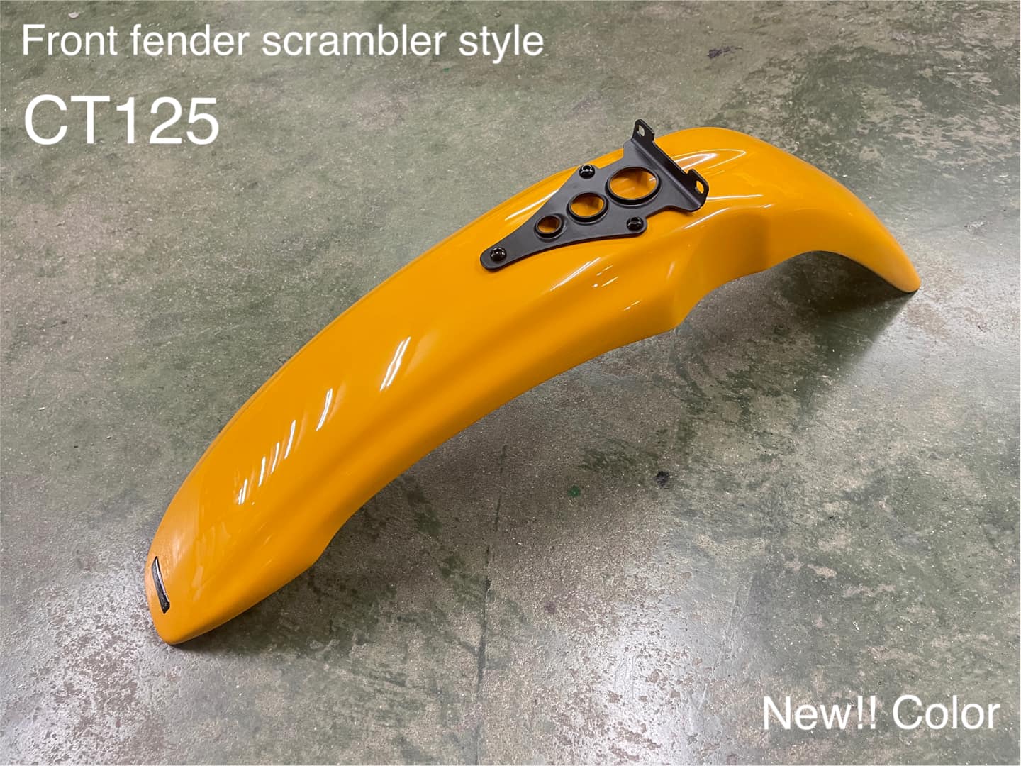 Ready for the new color of Honda CT125, yellow color