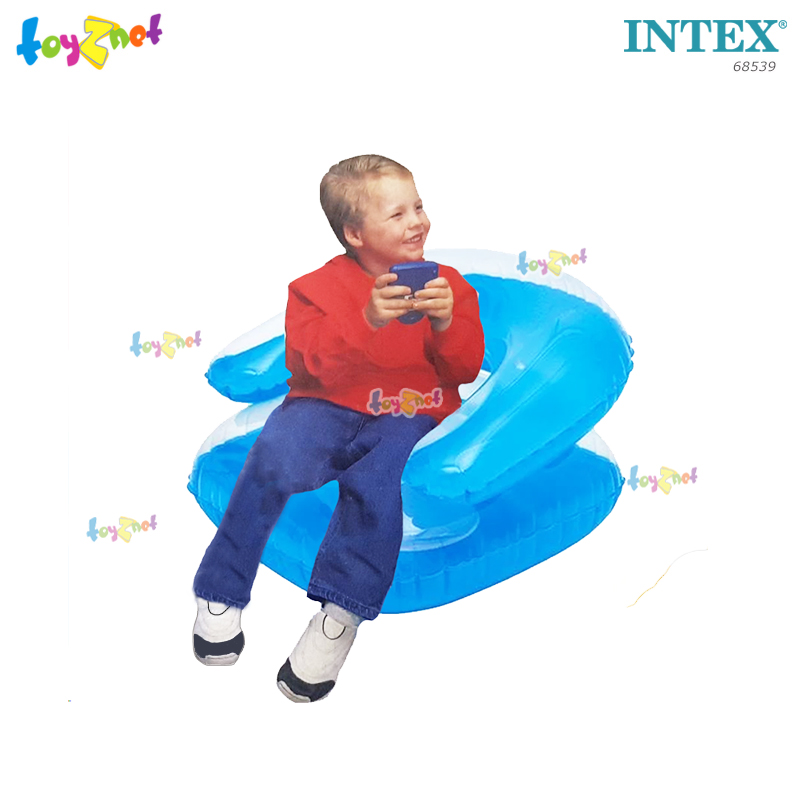 Intex Kid's Cozy Air Chair 0.71x0.66x0.47 m. blue no.68539