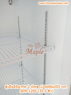 ตู้แช่เครื่องดื่ม 2 ประตู Sanden Intercool รุ่น OEM-1205i