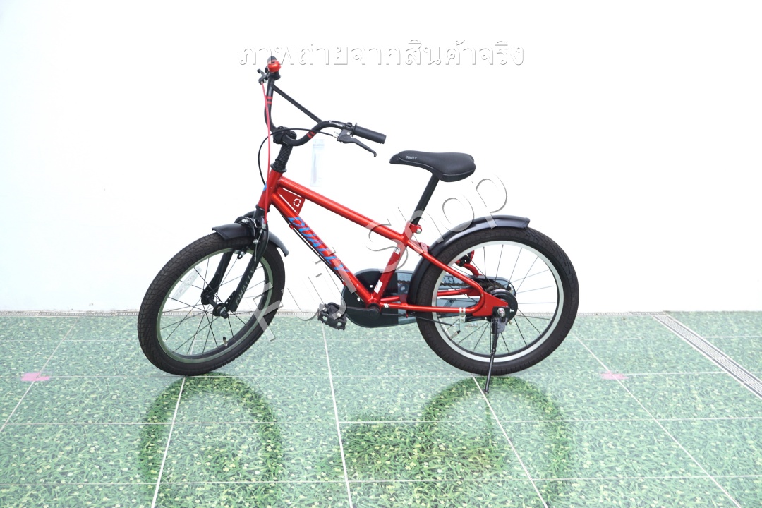 จักรยานเด็กญี่ปุ่น- ล้อ 18 นิ้ว - ไม่มีเกียร์ - Dually - สีแดง [จักรยานมือสอง]