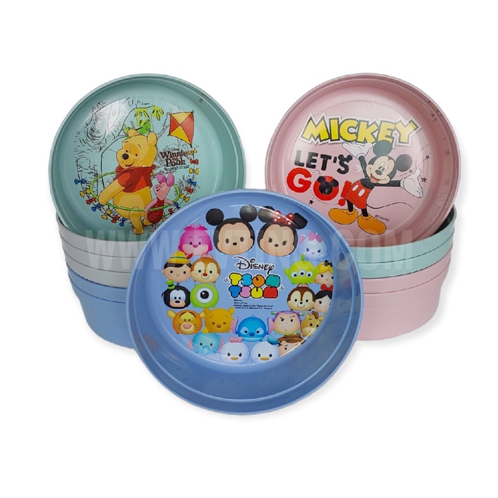 ขันน้ำ No.1113 คละสี ลาย Disney