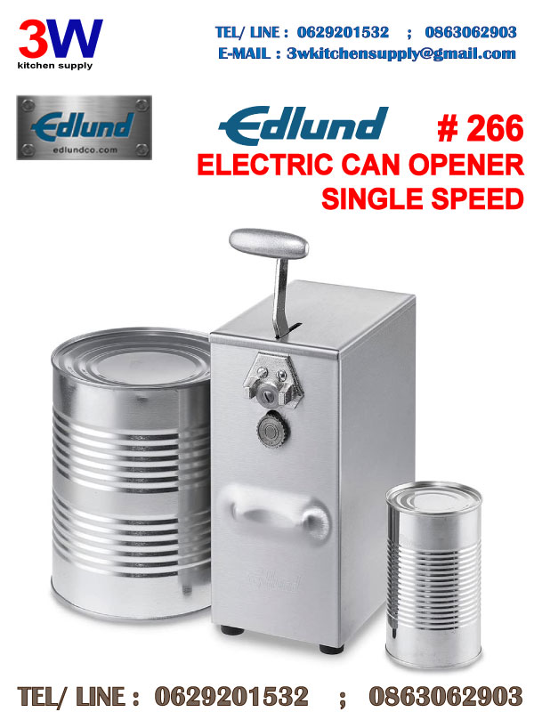 EDLUND 266 ELECTRIC CAN OPENER / 1 SPEED