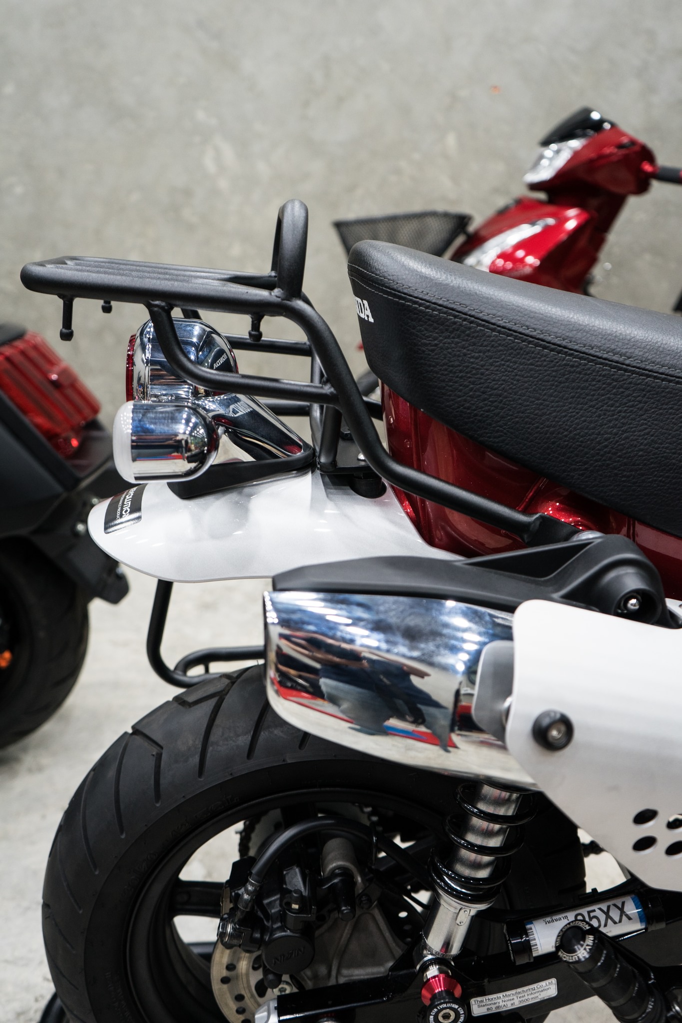 ตะแกรงท้ายเบาะ(เหล็ก) V2 REVOLUTION ST-125Dax