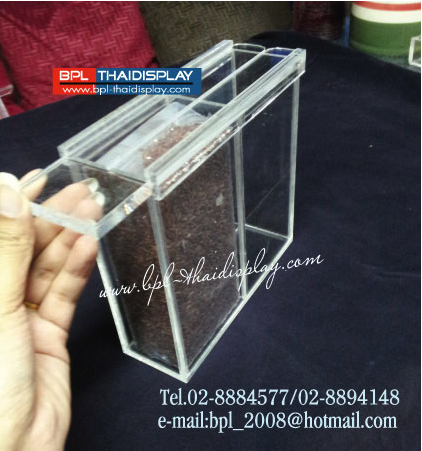 (พร้อมส่ง)กล่องแพ็คถุงข้าวแบบสูญญกาศ ขนาด 1 Kg.รุ่น 2 ช่อง