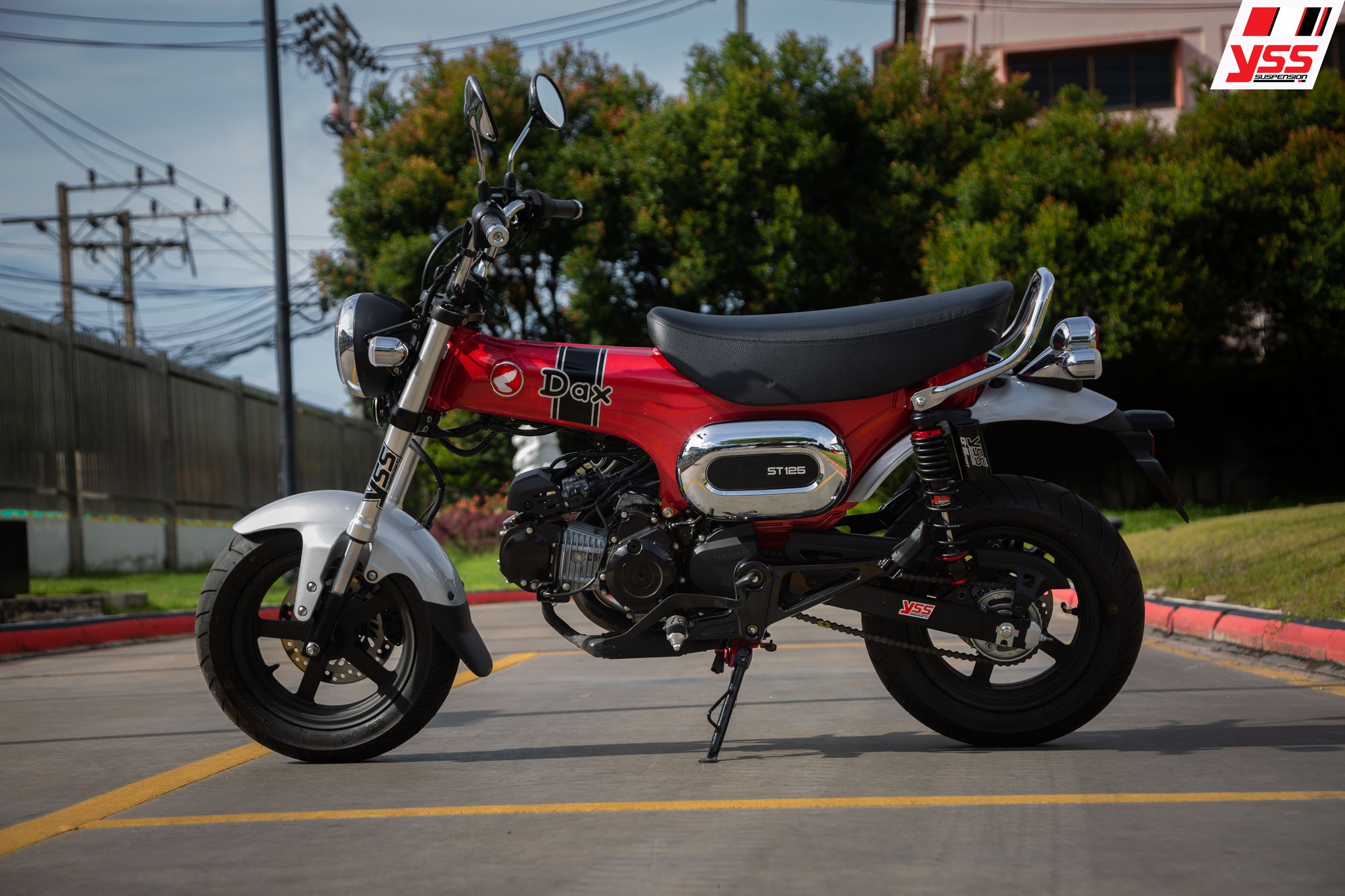 โช็ค YSS HONDA DAX125 RC 302-345TRL 09-888A G-SPORT พร้อมสปริง HEAVY DUTY