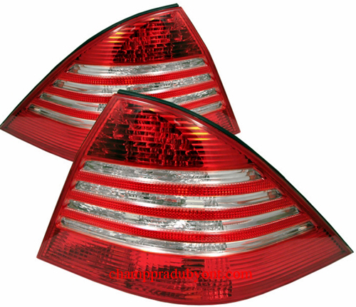 ไฟท้าย BENZ S-CLASS W220 98-05 ขาวแดง LED