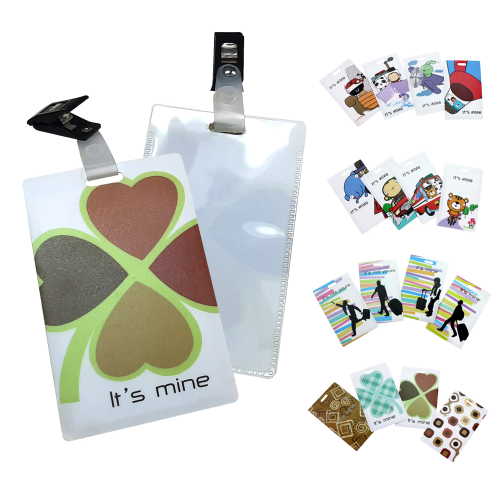 Name Badges with Plastic Clips NP-521