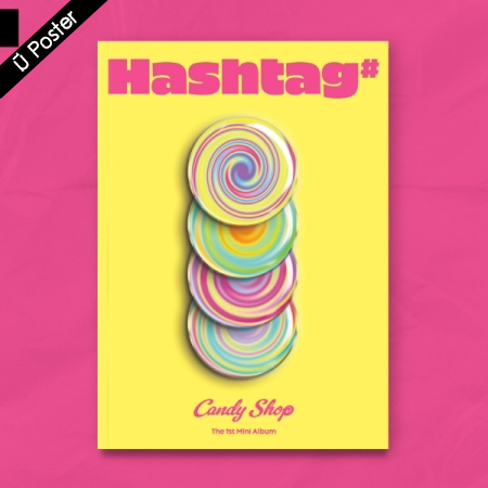 [PRE-ORDER] Candy Shop - 1st Mini Album "Hashtag#"