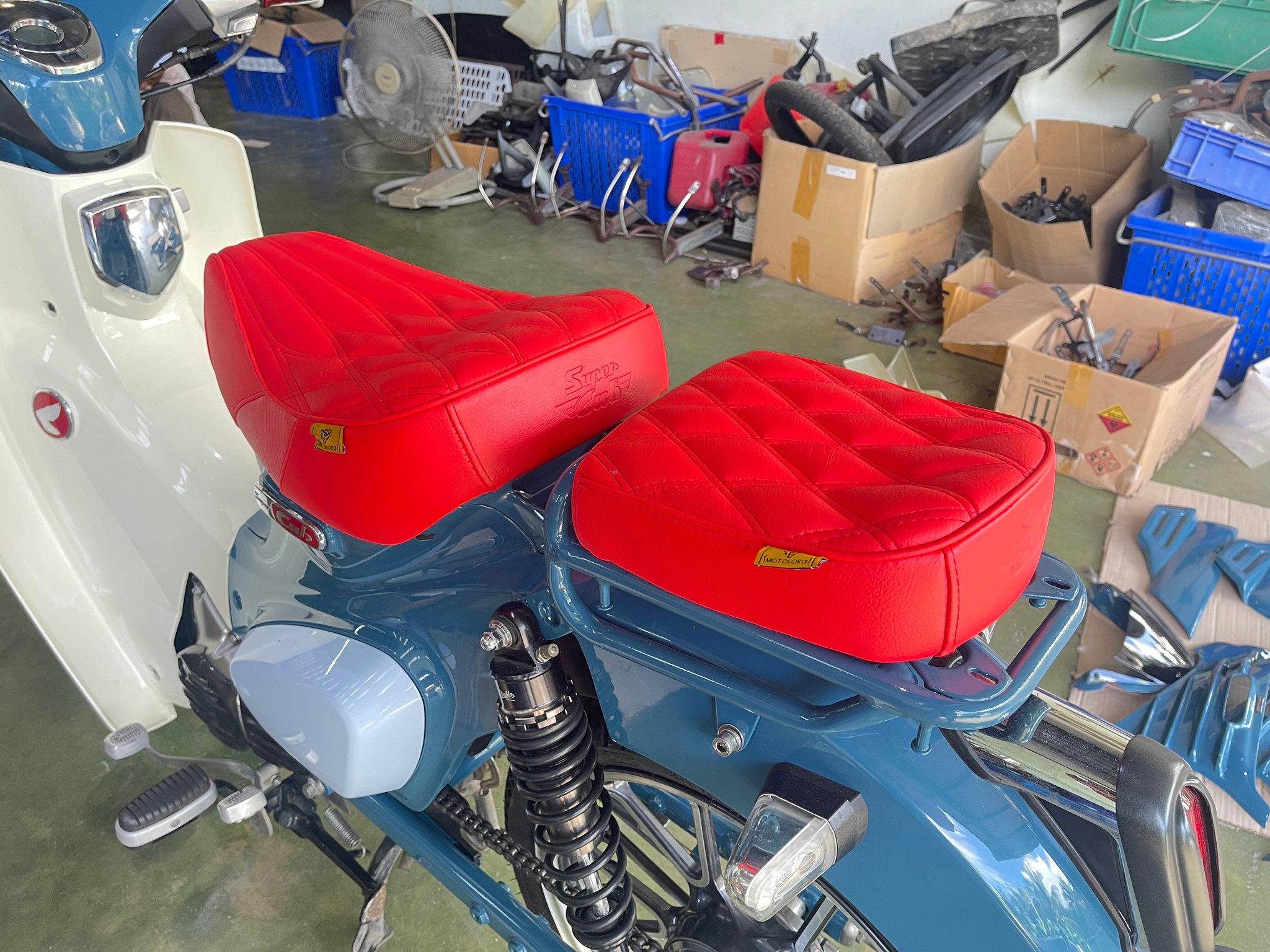 เบาะแต่ง C125 ( หน้า+หลัง ) MotolordD ลาย 1 4990฿ MotolordD