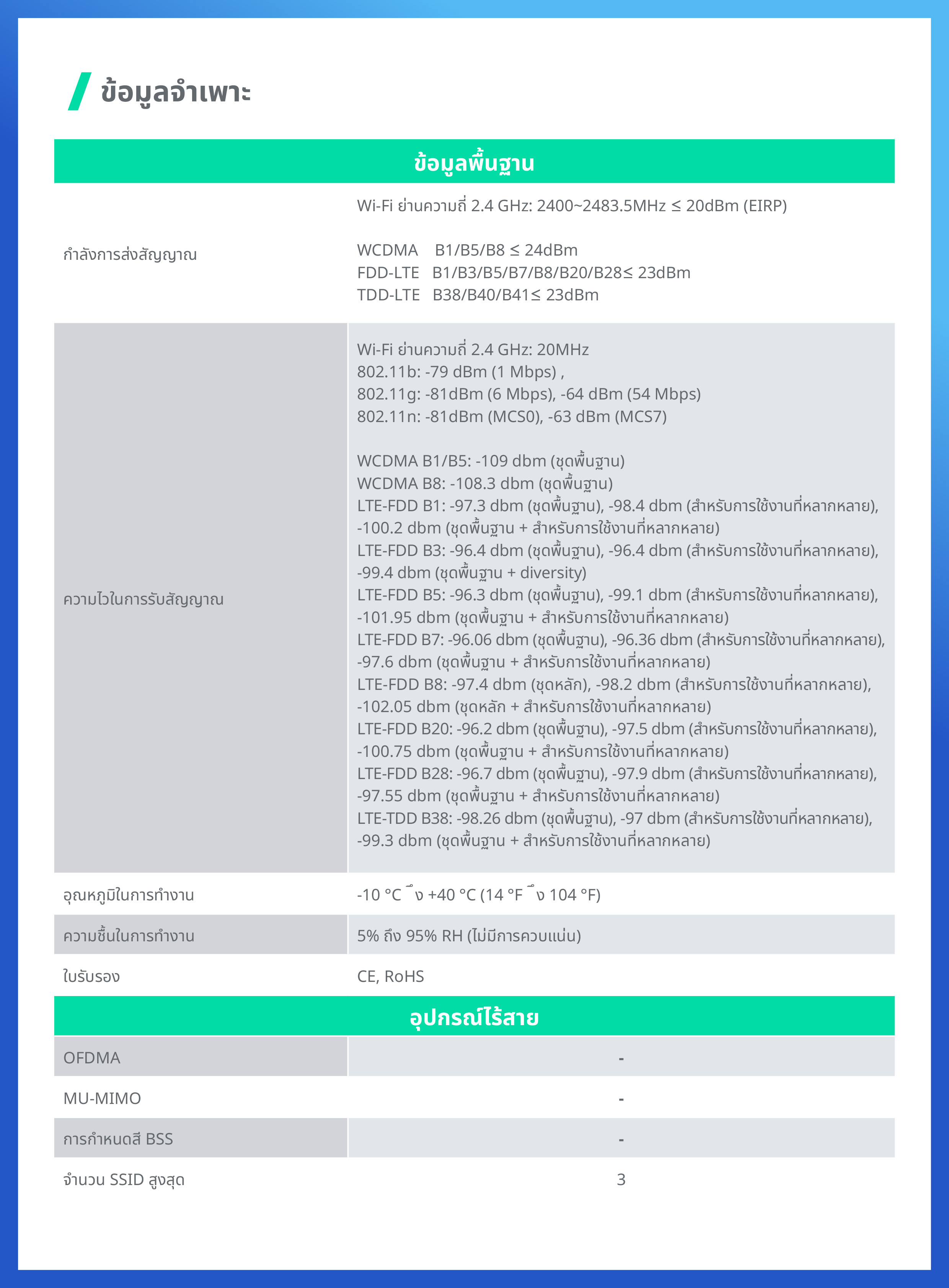 RUIJIE RG-EW300T 4G LTE Wireless Router N300, 3 Lan Port + 1 Wan/Lan Port BY BILLIONAIRE SECURETECH RG-EW300T
