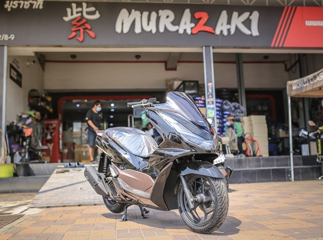 ชิวหน้า ROTTEA NEW PCX160 มี สีใสและสโมค ราคา600