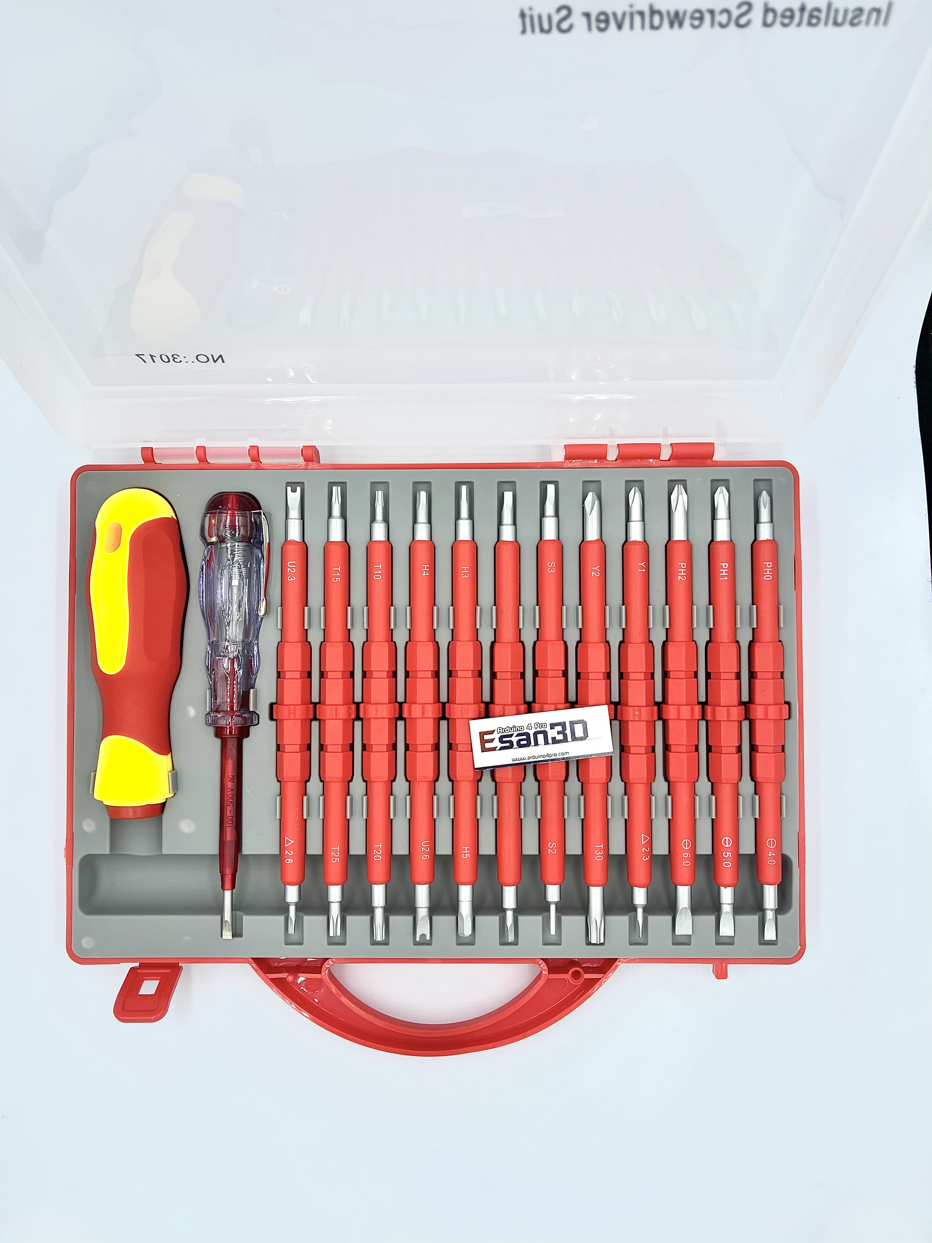 26 in 1 insulated screwdriver set