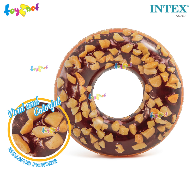 Intex Nutty Chocolate Donut Tube 1.14 m. no.56262